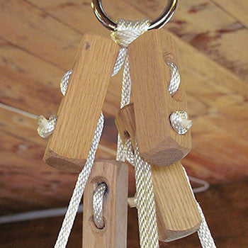 DOUBLE HAMMOCK SWING WITH FOOTREST