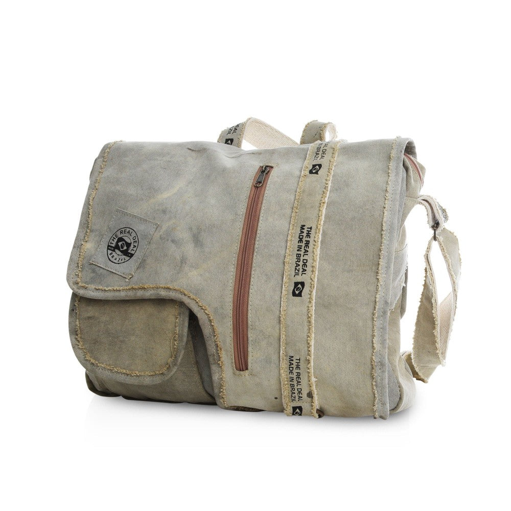 bags made out of truck tarps Recycled Tarp Messenger Bag